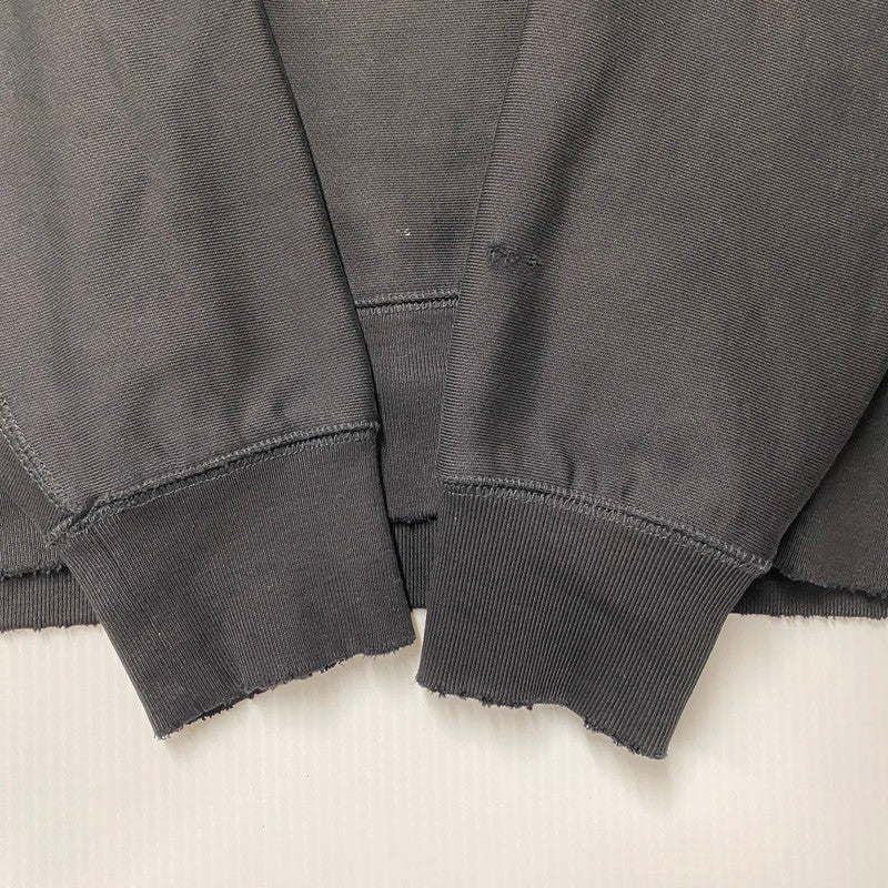 【中古品】【メンズ】 WIND AND SEA ウィンダンシー WDS-O-23-Q2-CS-02 SEA DAMAGED CREWNECK シー ダメージ クルーネック トップス 長袖 142-260615-cs-05-izu サイズ：L カラー：ブラック 万代Net店