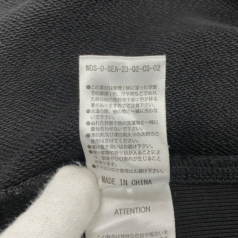 【中古品】【メンズ】 WIND AND SEA ウィンダンシー WDS-O-23-Q2-CS-02 SEA DAMAGED CREWNECK シー ダメージ クルーネック トップス 長袖 142-260615-cs-05-izu サイズ：L カラー：ブラック 万代Net店