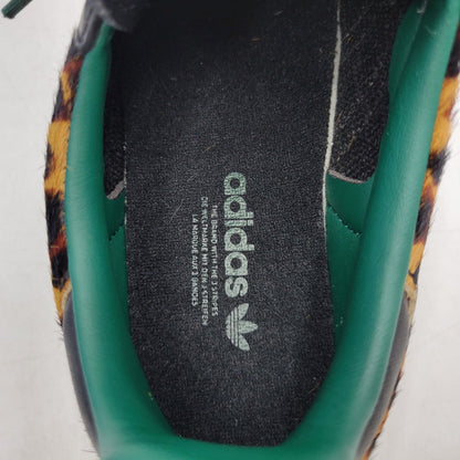 【中古品】【レディース】 adidas アディダス WOMEN'S SAMBA OG "LEOPARD/COLLEGIATE GREEN" JI2735 サンバ OG スニーカー シューズ 靴 161-260424-ay-08-izu サイズ：23cm カラー：CBLACK/CGREEN/CREWHT 万代Net店