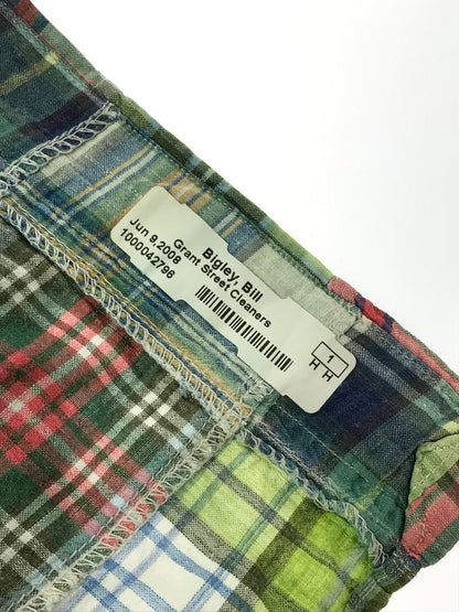 【現状渡し品】【メンズ】 RALPH LAUREN ラルフローレン 90'S S/S PATCHWORK SHIRTS 90年代 パッチワーク シャツ 半袖シャツ 146-260925-na-12-tagh サイズ：XL カラー：マルチカラー 万代Net店