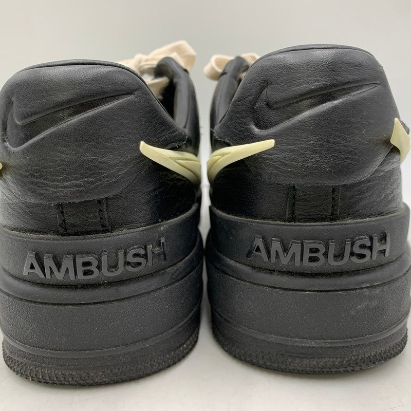 【中古品】【メンズ】 NIKE × AMBUSH ナイキ×アンブッシュ DV3464-001 AIR FORCE 1 LOW エア フォース ワン ロー スニーカー シューズ 靴 160-260606-cs-03-izu サイズ：29cm カラー：BLACK/PHANTOM-BLACK 万代Net店