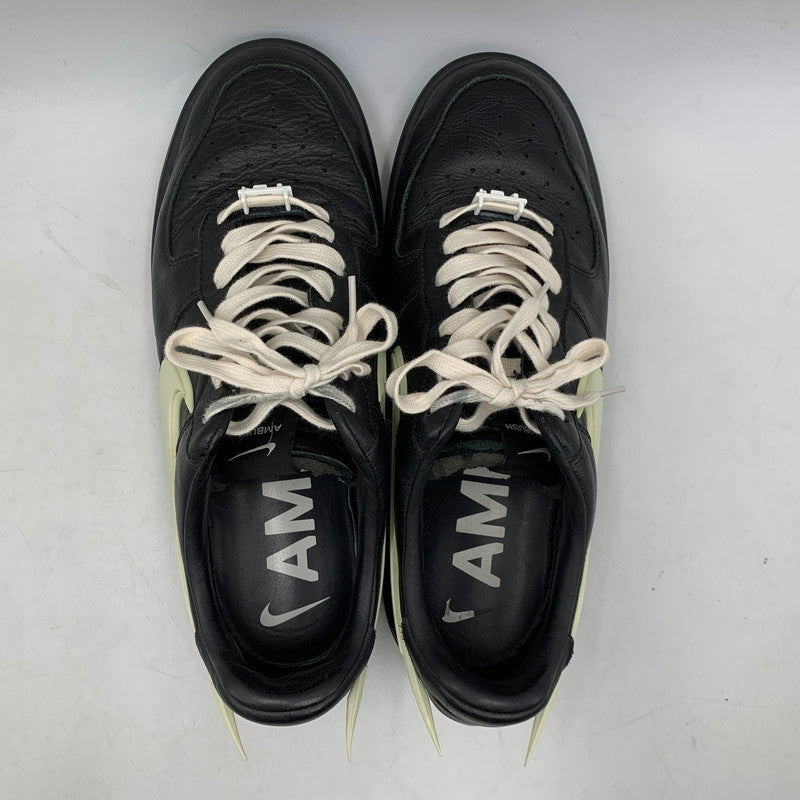 【中古品】【メンズ】 NIKE × AMBUSH ナイキ×アンブッシュ DV3464-001 AIR FORCE 1 LOW エア フォース ワン ロー スニーカー シューズ 靴 160-260606-cs-03-izu サイズ：29cm カラー：BLACK/PHANTOM-BLACK 万代Net店