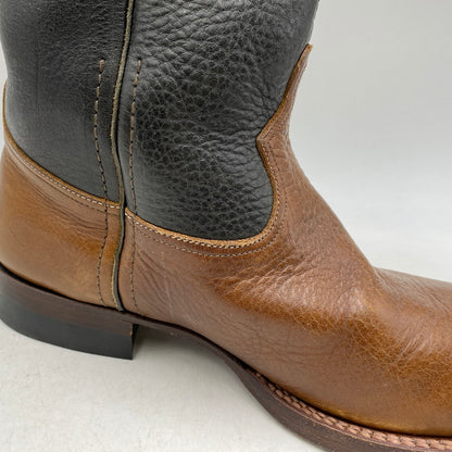 【中古品】【メンズ】 FAR EASTERN ENTHUSIAST ファーイースタンエンスージアスト PECOS BOOTS ペコスブーツ シューズ 靴 164-260422-as-19-izu サイズ：8 1/2 カラー：ブラウン×ブラック 万代Net店