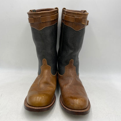 【中古品】【メンズ】 FAR EASTERN ENTHUSIAST ファーイースタンエンスージアスト PECOS BOOTS ペコスブーツ シューズ 靴 164-260422-as-19-izu サイズ：8 1/2 カラー：ブラウン×ブラック 万代Net店