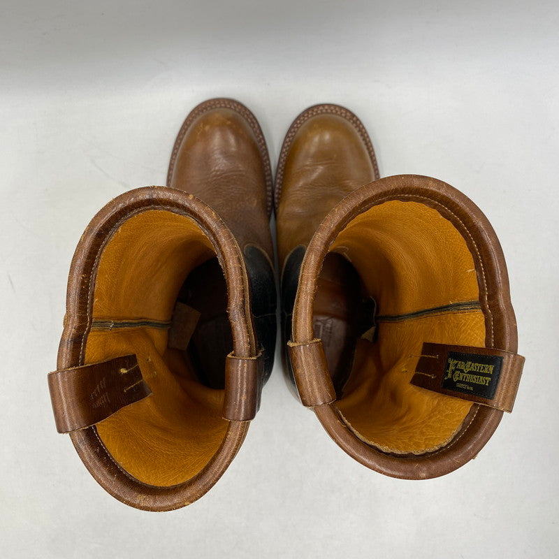 【中古品】【メンズ】 FAR EASTERN ENTHUSIAST ファーイースタンエンスージアスト PECOS BOOTS ペコスブーツ シューズ 靴 164-260422-as-19-izu サイズ：8 1/2 カラー：ブラウン×ブラック 万代Net店