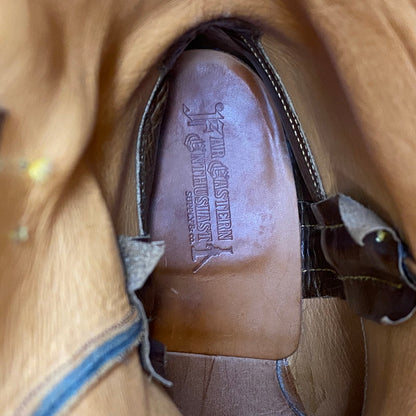 【中古品】【メンズ】 FAR EASTERN ENTHUSIAST ファーイースタンエンスージアスト PECOS BOOTS ペコスブーツ シューズ 靴 164-260422-as-19-izu サイズ：8 1/2 カラー：ブラウン×ブラック 万代Net店