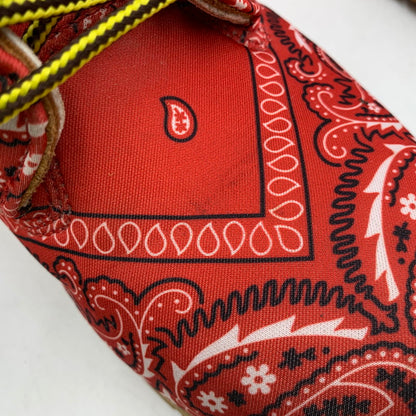 【現状渡し品】【メンズ】 NOT FOR SALE ノットフォーセール × ROGIC ロジック PAISLEY BOOTS ペイズリー ブーツ シューズ 靴 164-260416-as-12-izu サイズ：M カラー：レッド 万代Net店