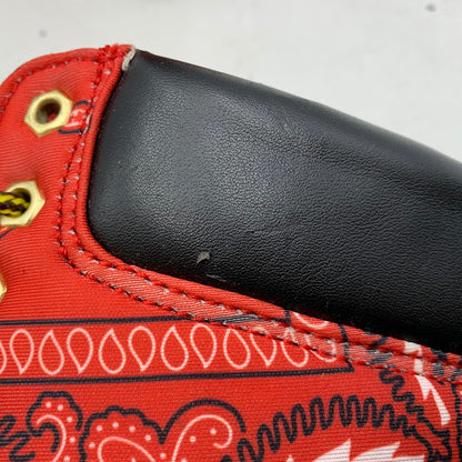 【現状渡し品】【メンズ】 NOT FOR SALE ノットフォーセール × ROGIC ロジック PAISLEY BOOTS ペイズリー ブーツ シューズ 靴 164-260416-as-12-izu サイズ：M カラー：レッド 万代Net店