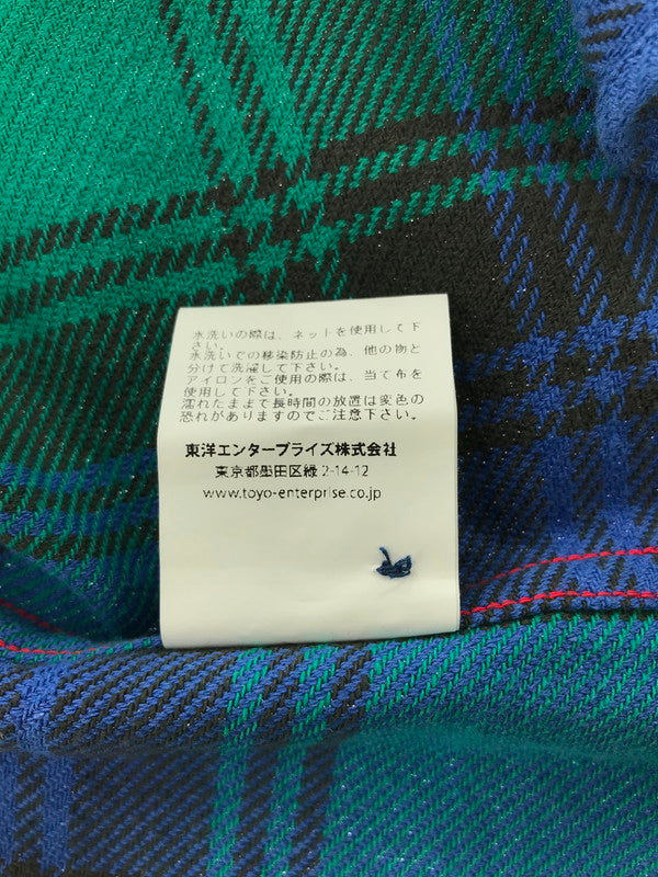 【中古品】【メンズ】 SUGAR CANE シュガーケーン TWILL CHECK WORK SHIRT SC29152 ツイル チェック ワークシャツ 長袖シャツ 145-260925-na-14-tagh サイズ：XL カラー：マルチカラー 万代Net店