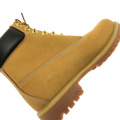 【中古美品】【メンズ】 TIMBERLAND ティンバーランド 6INCH PREMIUM BOOT 010061 6インチ プレミアム ブーツ 靴 164-260627-na-09-tagh サイズ：8.5 カラー：WHEAT 万代Net店
