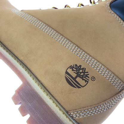 【中古美品】【メンズ】 TIMBERLAND ティンバーランド 6INCH PREMIUM BOOT 010061 6インチ プレミアム ブーツ 靴 164-260627-na-09-tagh サイズ：8.5 カラー：WHEAT 万代Net店