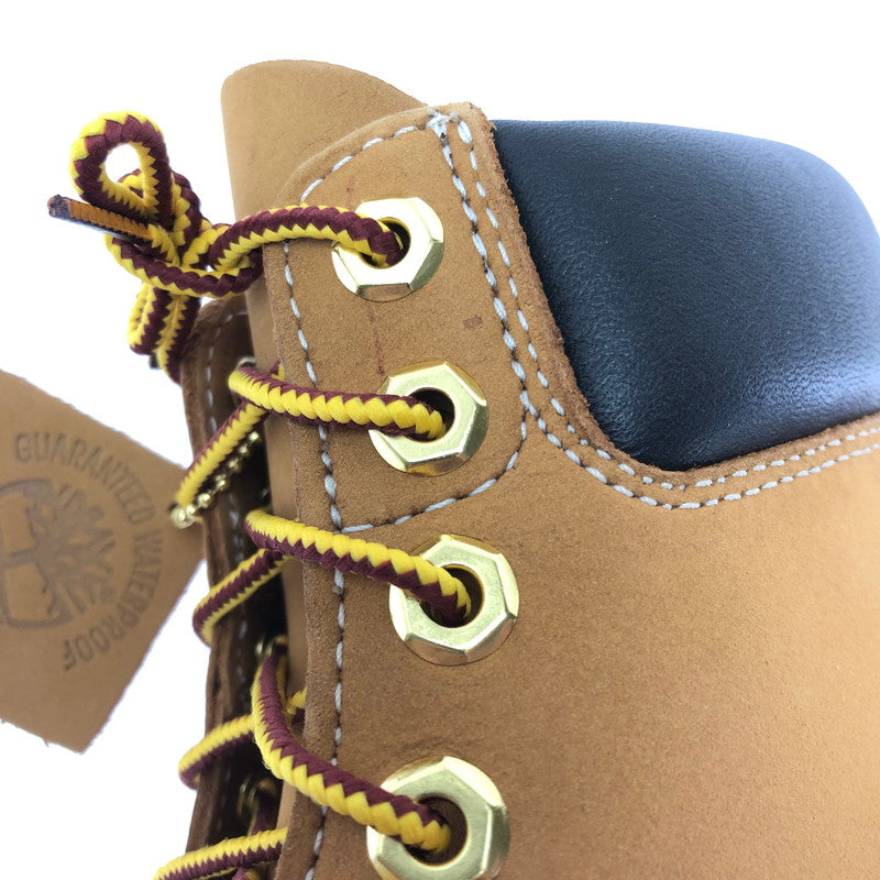 【中古美品】【メンズ】 TIMBERLAND ティンバーランド 6INCH PREMIUM BOOT 010061 6インチ プレミアム ブーツ 靴 164-260627-na-09-tagh サイズ：8.5 カラー：WHEAT 万代Net店