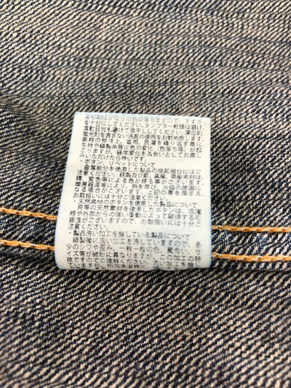 【中古品】【メンズ】 THE FLAT HEAD ザフラットヘッド DENIM WESTERN L/S SHIRT デニム ウエスタン シャツ 長袖シャツ 145-261001-na-22-tagh サイズ：L(40) カラー：インディゴ 万代Net店