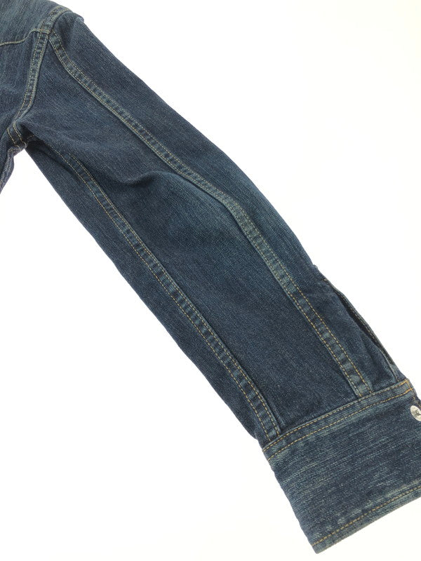 【中古品】【メンズ】 THE FLAT HEAD ザフラットヘッド DENIM WESTERN L/S SHIRT デニム ウエスタン シャツ 長袖シャツ 145-261001-na-22-tagh サイズ：L(40) カラー：インディゴ 万代Net店
