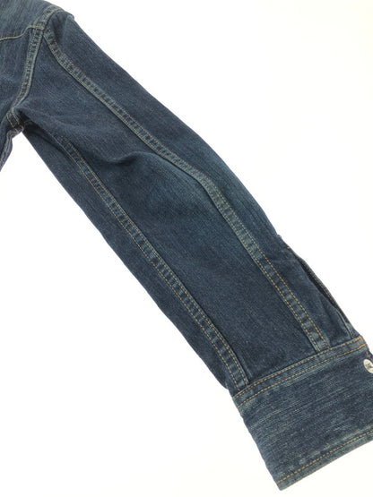 【中古品】【メンズ】 THE FLAT HEAD ザフラットヘッド DENIM WESTERN L/S SHIRT デニム ウエスタン シャツ 長袖シャツ 145-261001-na-22-tagh サイズ：L(40) カラー：インディゴ 万代Net店