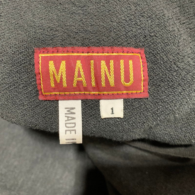 【中古品】【メンズ】 MAINU マイヌ 112203 TWO SEAM SWEAT PANTS スウェット パンツ ボトムス 151-260701-kh-01-izu サイズ：1 カラー：チャコール 万代Net店