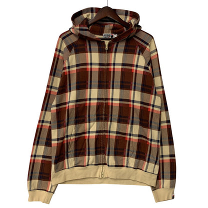【中古品】【メンズ】 A BATHING APE アベイシングエイプ PIRATE STORE 限定 ZIP UP HOODED SWEATSHIRT パイレーツ ストア ジップ アップ フーデッド スウェットシャツ パーカー トップス 142-260616-kh-04-izu サイズ：L カラー：マルチ 万代Net店