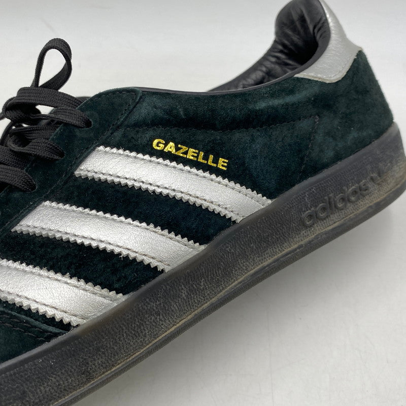 【中古品】【メンズ】 ADIDAS アディダス × BILLY'S EXCLUSIVE ビリーズ 別注 ID0988 GAZELLE INDOOR ガゼル インドア スニーカー 靴 161-260611-kh-06-izu サイズ：29 カラー：BLACK/SILVER 万代Net店