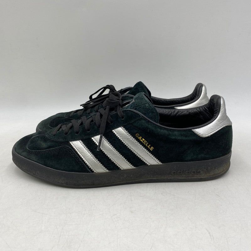 【中古品】【メンズ】 ADIDAS アディダス × BILLY'S EXCLUSIVE ビリーズ 別注 ID0988 GAZELLE INDOOR ガゼル インドア スニーカー 靴 161-260611-kh-06-izu サイズ：29 カラー：BLACK/SILVER 万代Net店