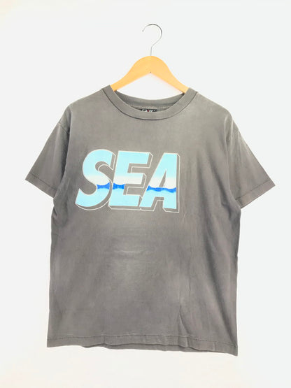 【中古品】【メンズ】 SAINT MICHAEL セント マイケル × WIND AND SEA ウィンダンシー 21AW SS T-SHIRT SM-A21-0000-062 ショートスリーブ Tシャツ 142-260523-rt-18-tagh サイズ：S カラー：グレー 万代Net店