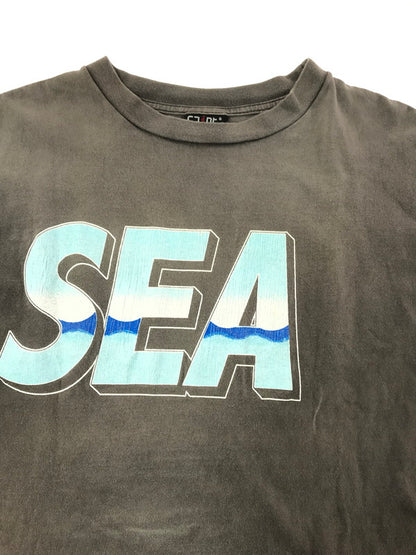 【中古品】【メンズ】 SAINT MICHAEL セント マイケル × WIND AND SEA ウィンダンシー 21AW SS T-SHIRT SM-A21-0000-062 ショートスリーブ Tシャツ 142-260523-rt-18-tagh サイズ：S カラー：グレー 万代Net店