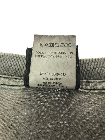 【中古品】【メンズ】 SAINT MICHAEL セント マイケル × WIND AND SEA ウィンダンシー 21AW SS T-SHIRT SM-A21-0000-062 ショートスリーブ Tシャツ 142-260523-rt-18-tagh サイズ：S カラー：グレー 万代Net店
