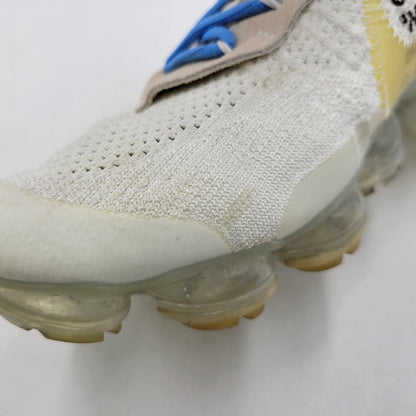 【中古品】【メンズ】 NIKE ナイキ × OFF-WHITE オフホワイト AIR VAPORMAX FK AA3831-100 エア ヴェイパーマックス フライニット コラボ スニーカー シューズ 靴 160-260603-ay-03-izu サイズ：27.5cm カラー：WHITE/BLACK-TOTAL ORANGE 万代Net店