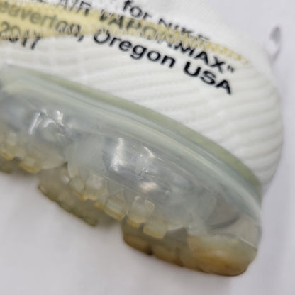 【中古品】【メンズ】 NIKE ナイキ × OFF-WHITE オフホワイト AIR VAPORMAX FK AA3831-100 エア ヴェイパーマックス フライニット コラボ スニーカー シューズ 靴 160-260603-ay-03-izu サイズ：27.5cm カラー：WHITE/BLACK-TOTAL ORANGE 万代Net店