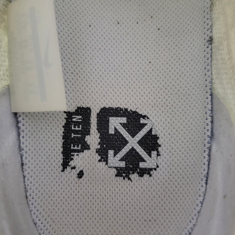 【中古品】【メンズ】 NIKE ナイキ × OFF-WHITE オフホワイト AIR VAPORMAX FK AA3831-100 エア ヴェイパーマックス フライニット コラボ スニーカー シューズ 靴 160-260603-ay-03-izu サイズ：27.5cm カラー：WHITE/BLACK-TOTAL ORANGE 万代Net店