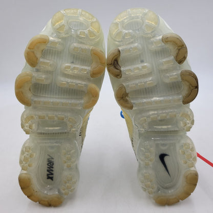 【中古品】【メンズ】 NIKE ナイキ × OFF-WHITE オフホワイト AIR VAPORMAX FK AA3831-100 エア ヴェイパーマックス フライニット コラボ スニーカー シューズ 靴 160-260603-ay-03-izu サイズ：27.5cm カラー：WHITE/BLACK-TOTAL ORANGE 万代Net店
