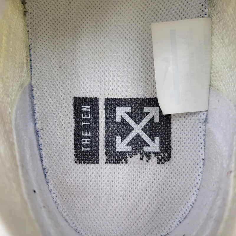 【中古品】【メンズ】 NIKE ナイキ × OFF-WHITE オフホワイト AIR VAPORMAX FK AA3831-100 エア ヴェイパーマックス フライニット コラボ スニーカー シューズ 靴 160-260603-ay-03-izu サイズ：27.5cm カラー：WHITE/BLACK-TOTAL ORANGE 万代Net店
