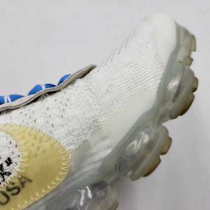 【中古品】【メンズ】 NIKE ナイキ × OFF-WHITE オフホワイト AIR VAPORMAX FK AA3831-100 エア ヴェイパーマックス フライニット コラボ スニーカー シューズ 靴 160-260603-ay-03-izu サイズ：27.5cm カラー：WHITE/BLACK-TOTAL ORANGE 万代Net店