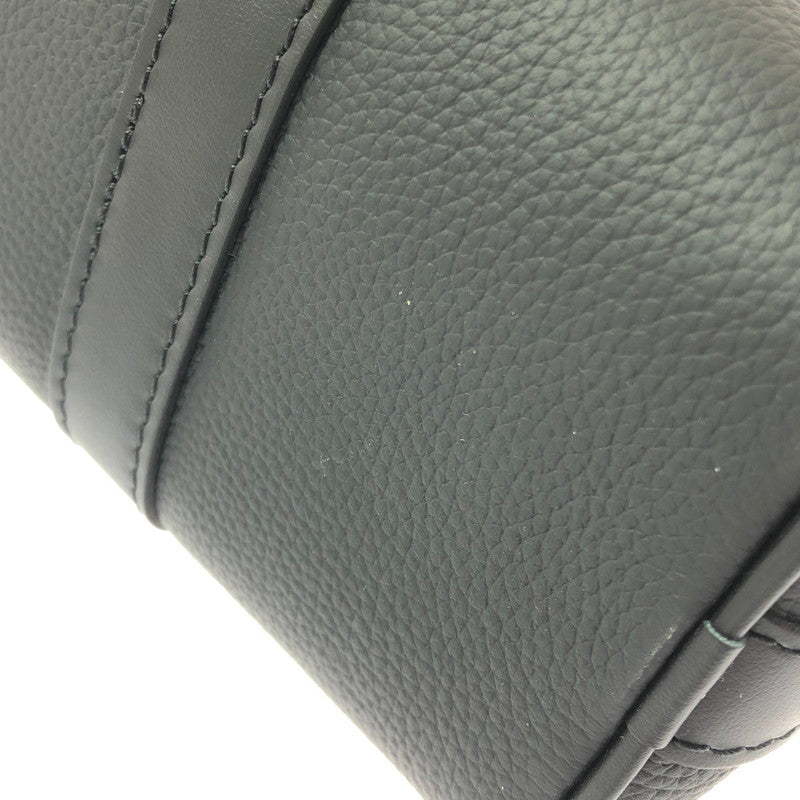 【中古美品】【メンズ】 LOUIS VUITTON ルイ・ヴィトン AEROGRAM KEEPALL XS M80950 アエログラム キーポルXS ミニボストンバッグ 鞄 179-260618-rt-09-tagh カラー：ブラック 万代Net店