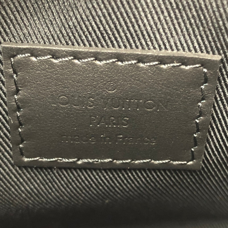 【中古美品】【メンズ】 LOUIS VUITTON ルイ・ヴィトン AEROGRAM KEEPALL XS M80950 アエログラム キーポルXS ミニボストンバッグ 鞄 179-260618-rt-09-tagh カラー：ブラック 万代Net店