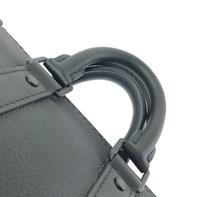 【中古美品】【メンズ】 LOUIS VUITTON ルイ・ヴィトン AEROGRAM KEEPALL XS M80950 アエログラム キーポルXS ミニボストンバッグ 鞄 179-260618-rt-09-tagh カラー：ブラック 万代Net店