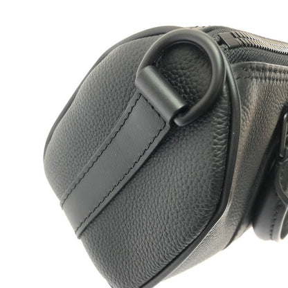 【中古美品】【メンズ】 LOUIS VUITTON ルイ・ヴィトン AEROGRAM KEEPALL XS M80950 アエログラム キーポルXS ミニボストンバッグ 鞄 179-260618-rt-09-tagh カラー：ブラック 万代Net店