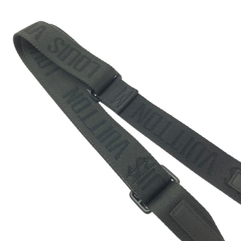 【中古美品】【メンズ】 LOUIS VUITTON ルイ・ヴィトン AEROGRAM KEEPALL XS M80950 アエログラム キーポルXS ミニボストンバッグ 鞄 179-260618-rt-09-tagh カラー：ブラック 万代Net店