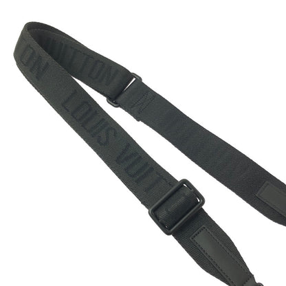 【中古美品】【メンズ】 LOUIS VUITTON ルイ・ヴィトン AEROGRAM KEEPALL XS M80950 アエログラム キーポルXS ミニボストンバッグ 鞄 179-260618-rt-09-tagh カラー：ブラック 万代Net店