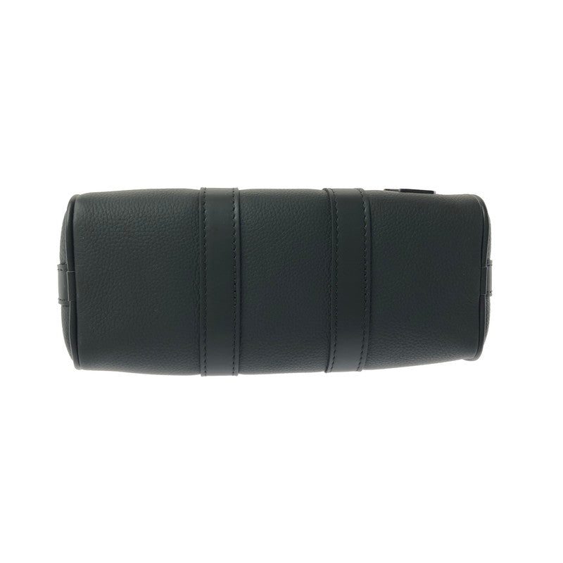 【中古美品】【メンズ】 LOUIS VUITTON ルイ・ヴィトン AEROGRAM KEEPALL XS M80950 アエログラム キーポルXS ミニボストンバッグ 鞄 179-260618-rt-09-tagh カラー：ブラック 万代Net店