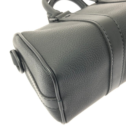 【中古美品】【メンズ】 LOUIS VUITTON ルイ・ヴィトン AEROGRAM KEEPALL XS M80950 アエログラム キーポルXS ミニボストンバッグ 鞄 179-260618-rt-09-tagh カラー：ブラック 万代Net店