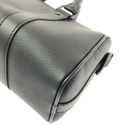 【中古美品】【メンズ】 LOUIS VUITTON ルイ・ヴィトン AEROGRAM KEEPALL XS M80950 アエログラム キーポルXS ミニボストンバッグ 鞄 179-260618-rt-09-tagh カラー：ブラック 万代Net店