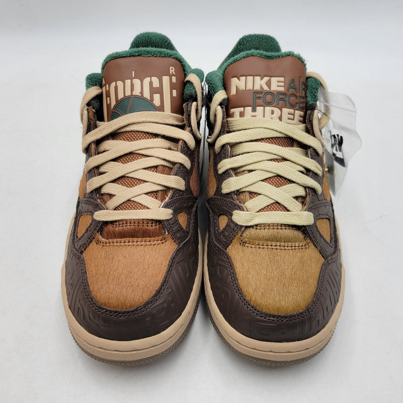 【中古品】【メンズ/レディース】 NIKE ナイキ × NIGO ニゴー AIR FORCE 3 LOW SP HQ0260-201 エア フォース 3 ロー SP スニーカー シューズ 靴 160-260522-as-08-izu サイズ：26cm カラー：BAROQUE BROWN/FIR-HEMP-PECAN 万代Net店