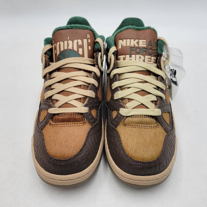 【中古品】【メンズ/レディース】 NIKE ナイキ × NIGO ニゴー AIR FORCE 3 LOW SP HQ0260-201 エア フォース 3 ロー SP スニーカー シューズ 靴 160-260522-as-08-izu サイズ：26cm カラー：BAROQUE BROWN/FIR-HEMP-PECAN 万代Net店