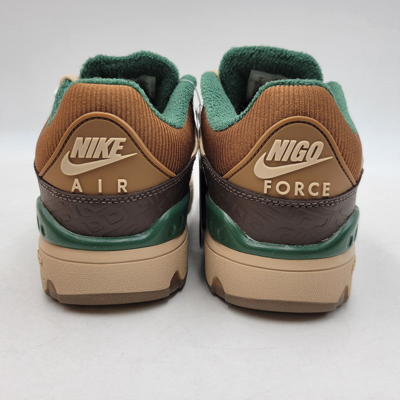 【中古品】【メンズ/レディース】 NIKE ナイキ × NIGO ニゴー AIR FORCE 3 LOW SP HQ0260-201 エア フォース 3 ロー SP スニーカー シューズ 靴 160-260522-as-08-izu サイズ：26cm カラー：BAROQUE BROWN/FIR-HEMP-PECAN 万代Net店