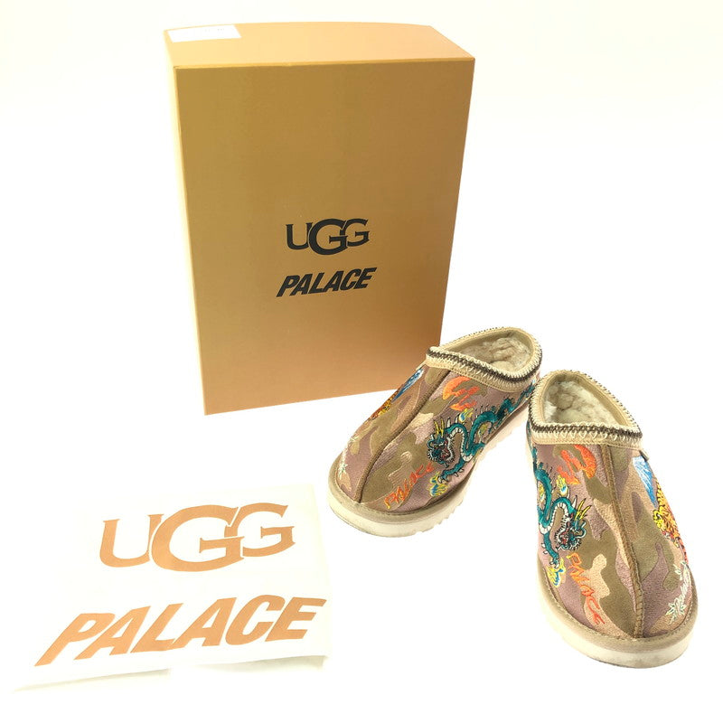 【中古品】【メンズ】 PALACE パレス × UGG アグ TASMAN SLIPPER BURNT CAMO 1172070 タスマン スリッパ バーントカモ 靴 164-260627-na-07-tagh サイズ：29cm US 11 カラー：CHESTNUT 万代Net店