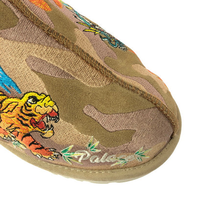 【中古品】【メンズ】 PALACE パレス × UGG アグ TASMAN SLIPPER BURNT CAMO 1172070 タスマン スリッパ バーントカモ 靴 164-260627-na-07-tagh サイズ：29cm US 11 カラー：CHESTNUT 万代Net店