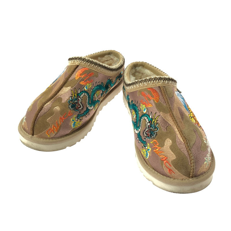 【中古品】【メンズ】 PALACE パレス × UGG アグ TASMAN SLIPPER BURNT CAMO 1172070 タスマン スリッパ バーントカモ 靴 164-260627-na-07-tagh サイズ：29cm US 11 カラー：CHESTNUT 万代Net店