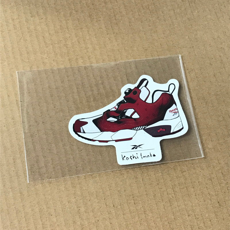 【中古美品】【メンズ】 REEBOK リーボック ×KOSHI INABA 稲葉浩志 100224286 INSTAPUMP FURY 94 MAGMA インスタポンプ フューリー スニーカー 靴 162-260510-na-09-tagh サイズ：26.5cm US 8.5 カラー：WHITE/RED/BLACK 万代Net店