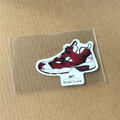 【中古美品】【メンズ】 REEBOK リーボック ×KOSHI INABA 稲葉浩志 100224286 INSTAPUMP FURY 94 MAGMA インスタポンプ フューリー スニーカー 靴 162-260510-na-09-tagh サイズ：26.5cm US 8.5 カラー：WHITE/RED/BLACK 万代Net店