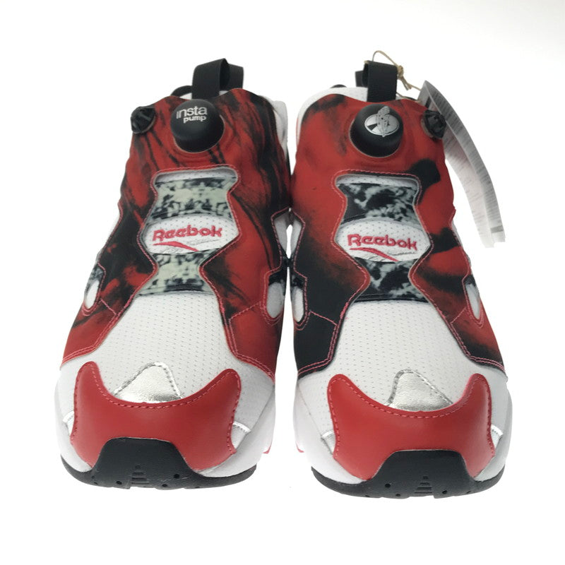 【中古美品】【メンズ】 REEBOK リーボック ×KOSHI INABA 稲葉浩志 100224286 INSTAPUMP FURY 94 MAGMA インスタポンプ フューリー スニーカー 靴 162-260510-na-09-tagh サイズ：26.5cm US 8.5 カラー：WHITE/RED/BLACK 万代Net店
